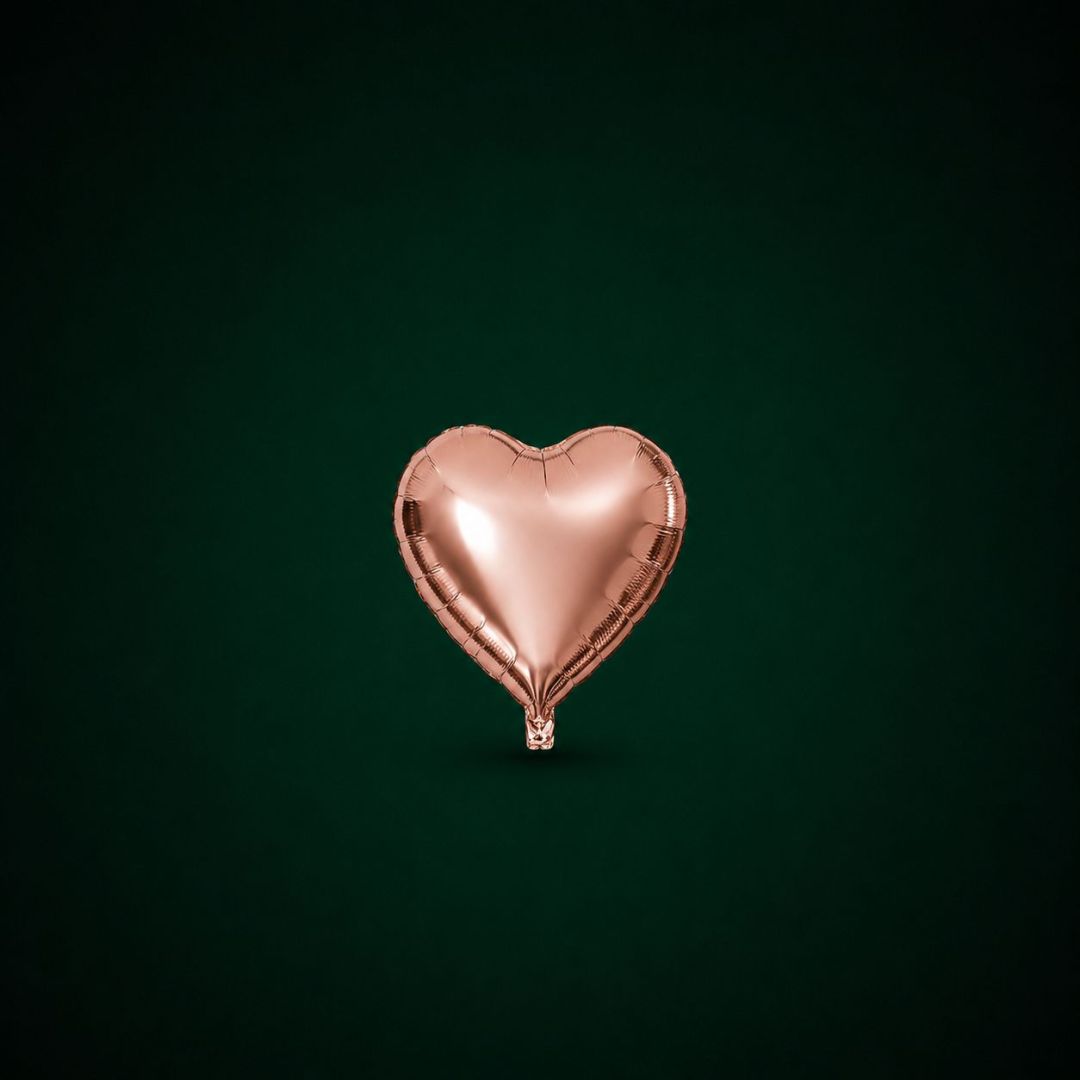 globo-corazon-rosa-gold-25cm-x-10u-5891
